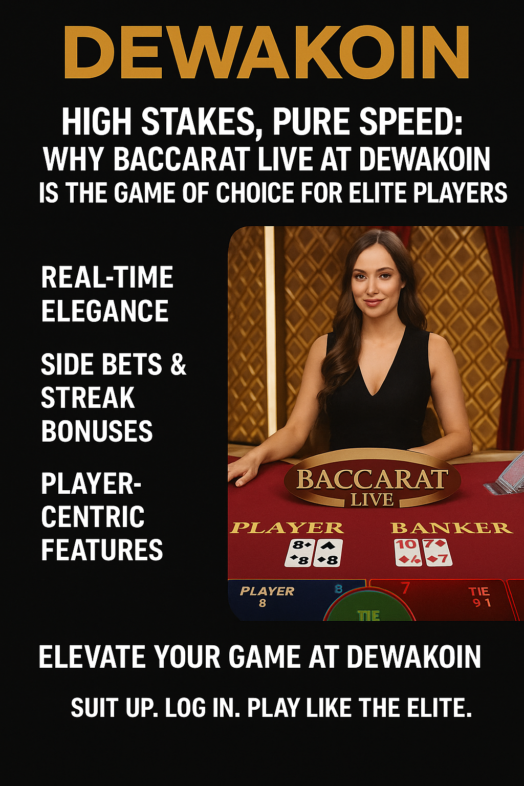 High Stakes, Pure Speed: Why Baccarat Live at Dewakoin Is the Game of Choice for Elite Players