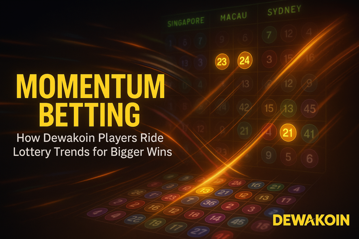 Momentum Betting: How Dewakoin Players Ride Lottery Trends for Bigger Wins