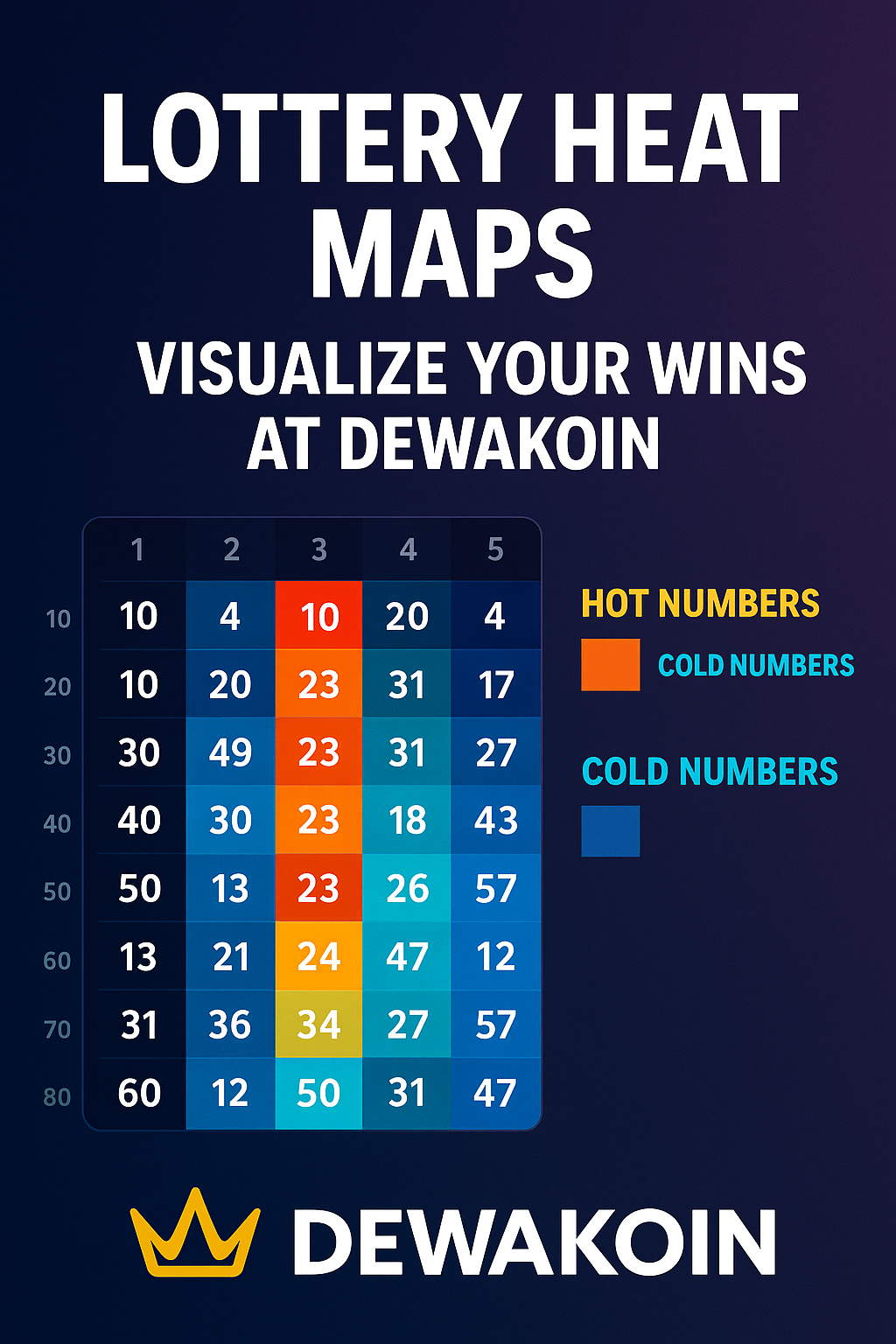 Lottery Heat Maps: Visualize Your Wins at Dewakoin