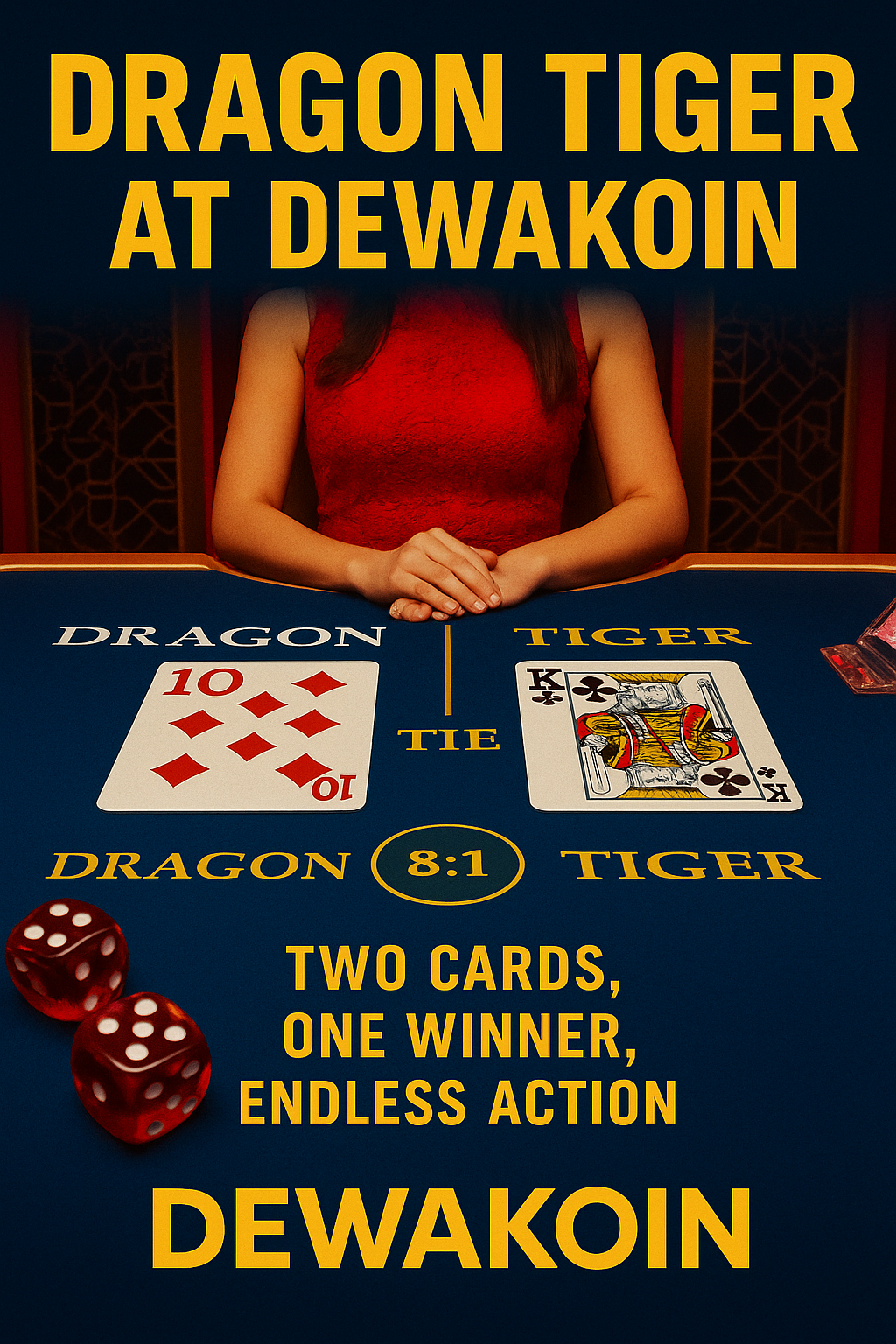 Dragon Tiger at Dewakoin: Two Cards, One Winner, Endless Action