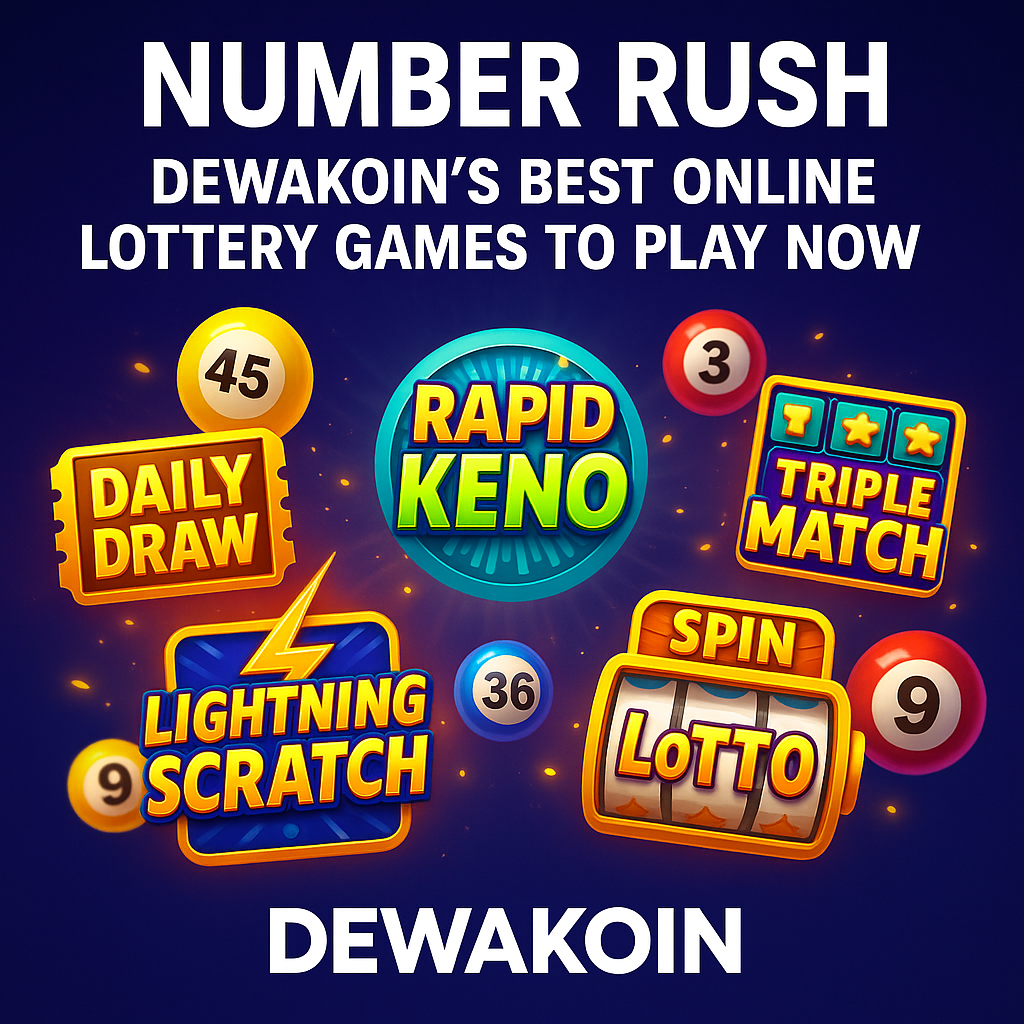 Number Rush: Dewakoin’s Best Online Lottery Games to Play Now