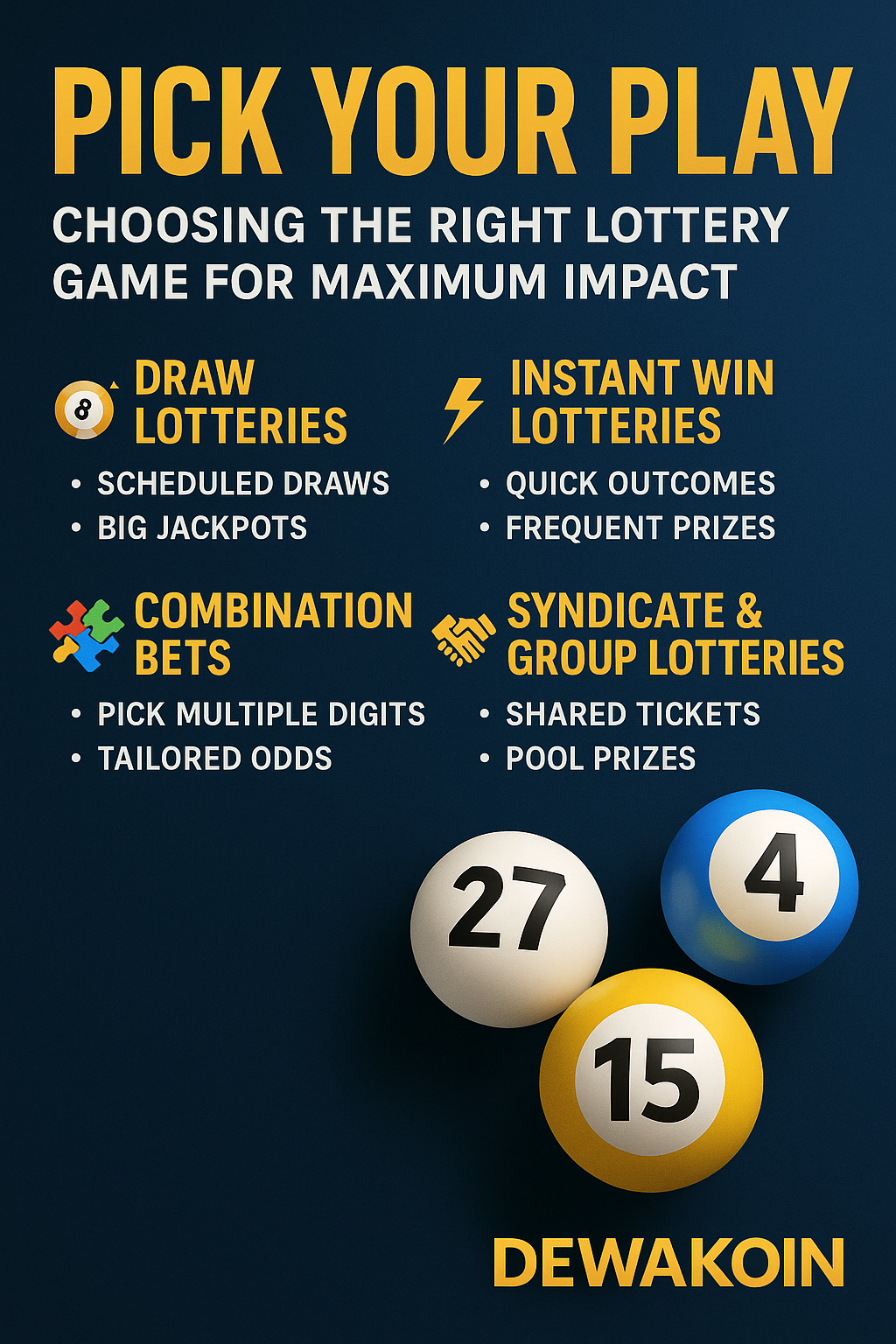 Pick Your Play: Choosing the Right Lottery Game for Maximum Impact