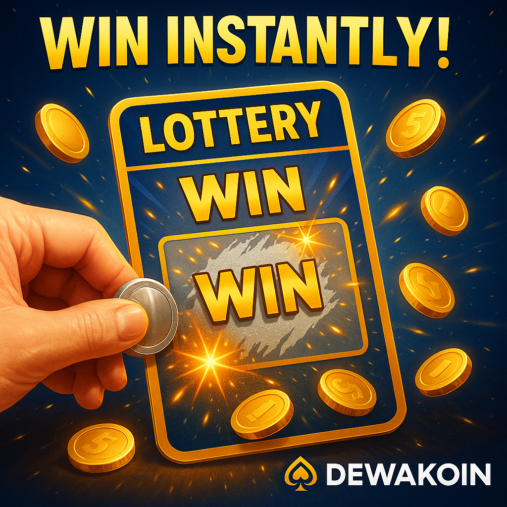Scratch, Click, Win: Why Instant Lottery Games at Dewakoin Deliver Real-Time Thrills