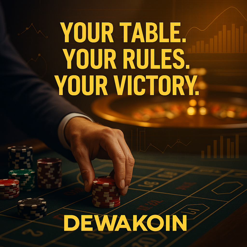 Dewakoin Authority Casino: Your Table. Your Rules. Your Victory.