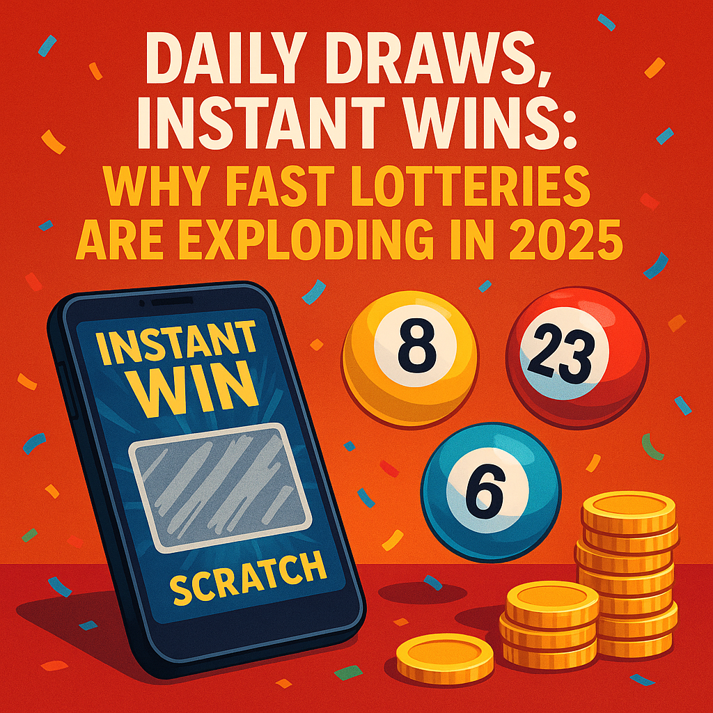 Daily Draws, Instant Wins: Why Fast Lotteries Are Exploding in 2025