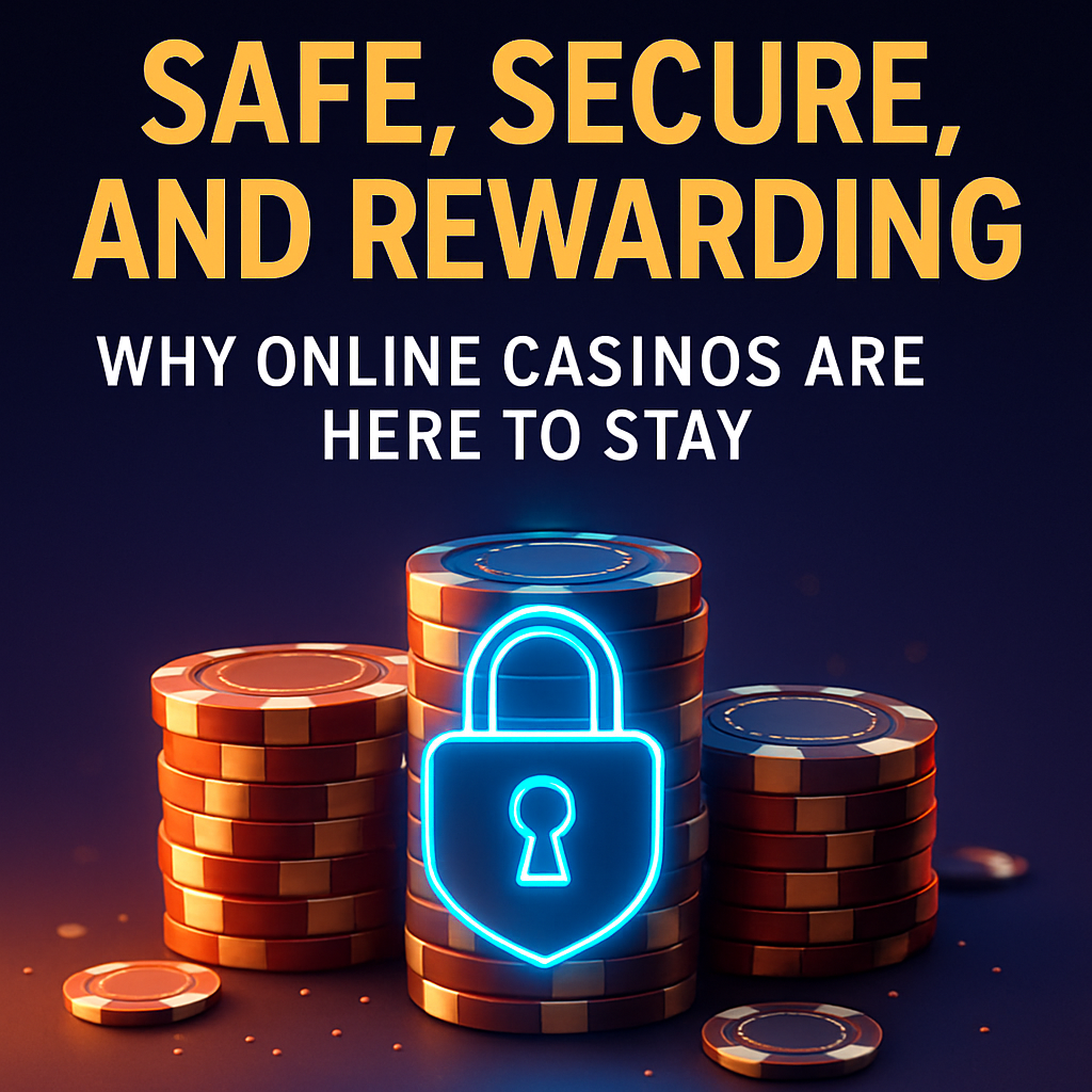 Safe, Secure, and Rewarding: Why Online Casinos Are Here to Stay