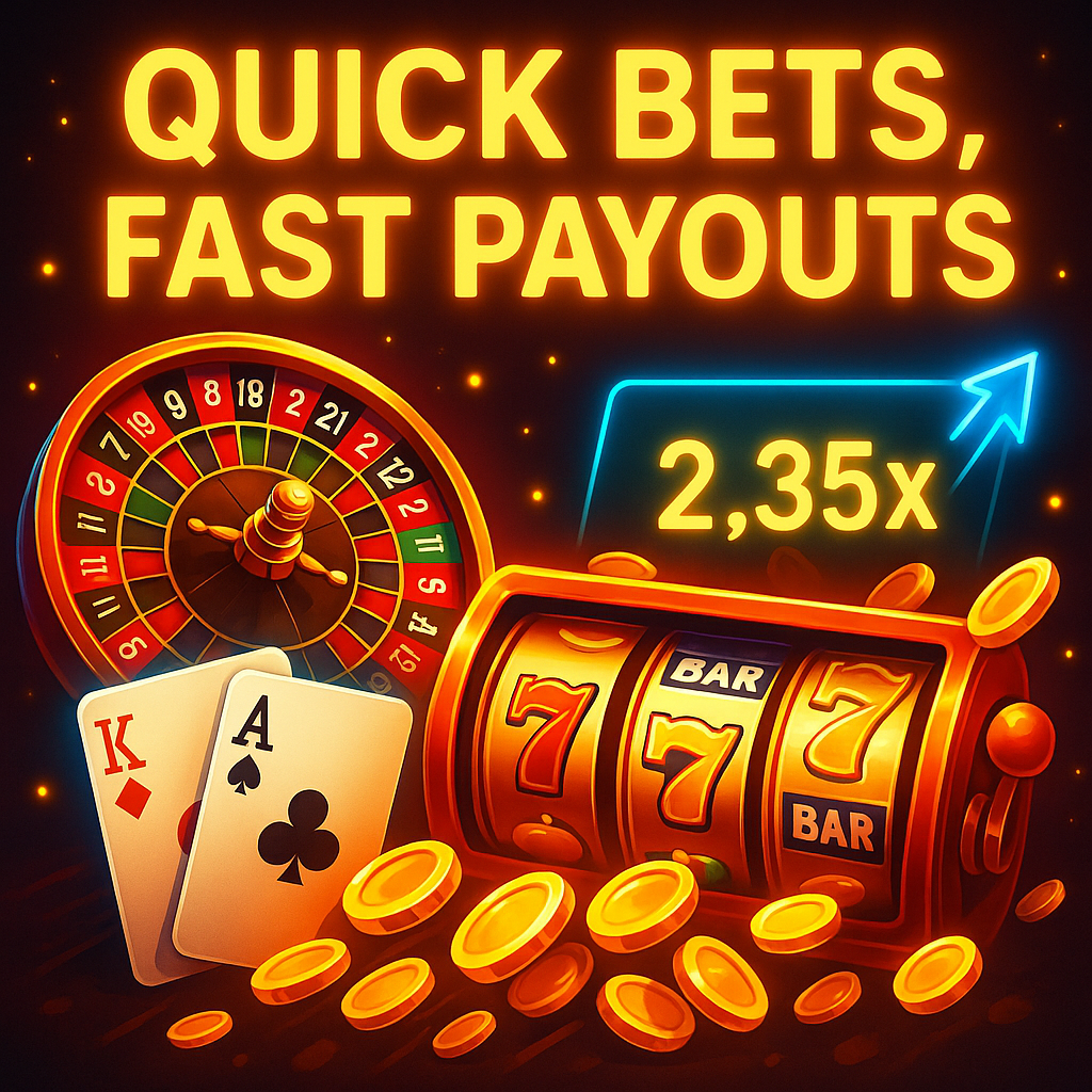 Quick Bets, Fast Payouts: The Casino Games Defining Today’s Craze