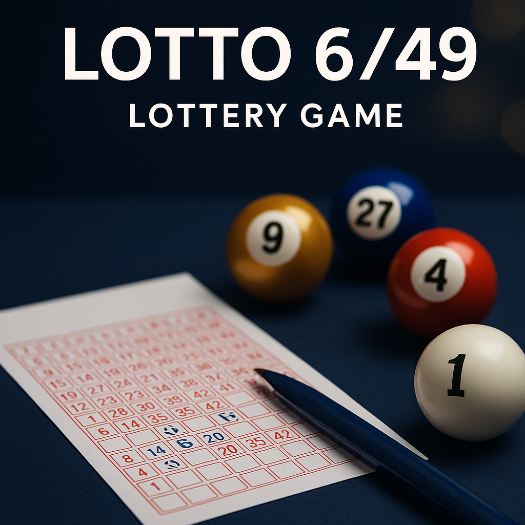 Lotto 6/49 Lottery Game: Classic 6-Number Draw with Easy Rules and Big Jackpots