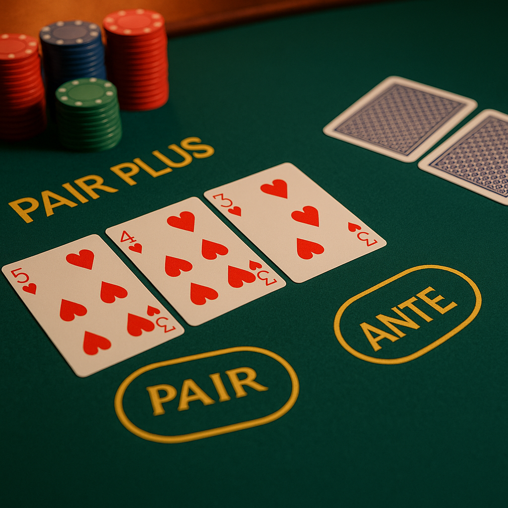 Three Card Poker: Fast Casino Poker with Simple Rules and Big Bonus Payouts