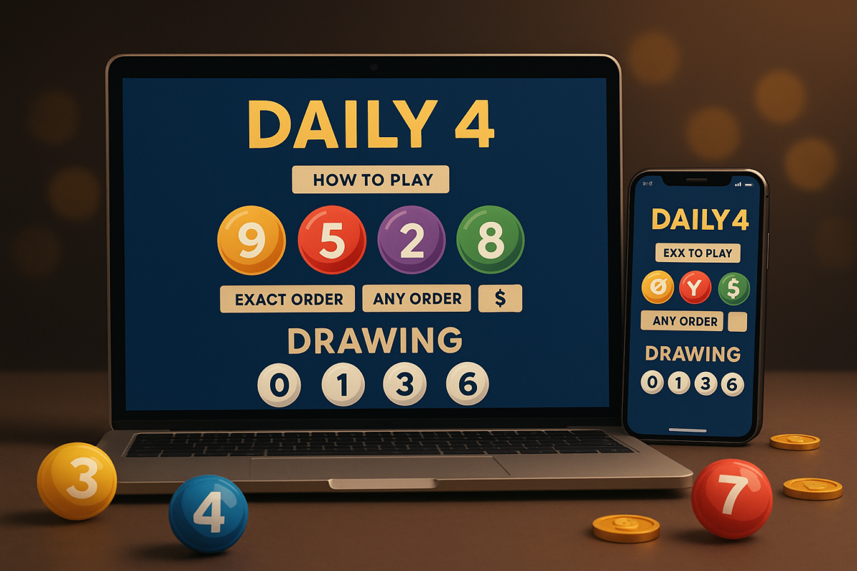 Daily 4 Lottery Game: How It Works, Odds, Prizes, and Smart Play Guide 2025